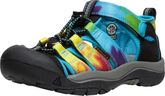 KEEN Unisex-Child Newport H2 Closed Toe Water Sandals, Rainbow Tie Dye, 5 Toddler