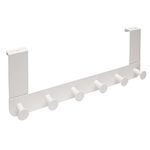 Ikea Enudden Contemporary Hanger for Door, White - Pack of 1,37 x 6 x 5 cm