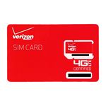 Verizon Wireless RETAILSIM4G-A Vzncel Sim 2ff 4g LTE