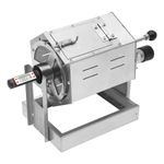 0.66-2.65lb Automatic Coffee Roaster Coffee Bean Roasting Machine Commercial Coffee Gas Roaster with Thermometer & Speed Controller Drum Type Gas Burner Require