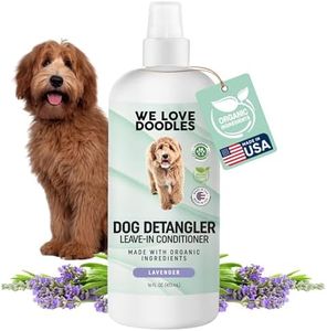 We Love Doodles Dog Detangler Spray - Leave-in Conditioner for Dogs - Dog Detangling Spray - Dematting Spray for Dogs - Tangle Remover - Made in The USA (Lavender)