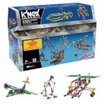 K'NEX | Ultimate Building Set 35 Model | Educational Toys for Kids, 480 Piece Engineering and Construction Stem Learning Kit for Children Ages 7+ |Basic Fun 12418, Chest