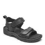 Rockport Men's Springboro Rocklake Sandal, Black, 9.5 UK