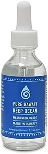 Kona Sea Salt Pure Hawaii Deep Ocean Magnesium Drops – Made in Hawaii – with Other Trace Minerals – Easy to Take Liquid 2 Fl. Oz. – Aids in Brain, Mood. Muscle, Nerve, & Cardiovascular Health