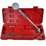 AeKeatDa Dial Indicator Bore Gage 2" - 6" Range(0.001"), Dial Indicator Bore Gage Gauge, Stem Length 6'' with Carbide anvils (2"-6" Range）