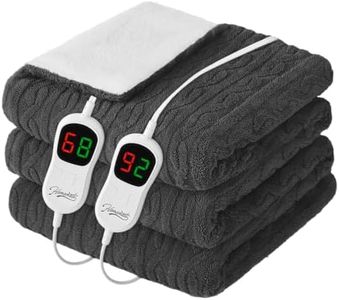 Homemate Heated Electric Blanket King Size 100"x 90" Heating Blanket