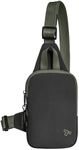 Travelon Anti-Theft The Voyages Compact Sling, Black, One Size, Travelon Anti-theft the Voyages Compact Sling