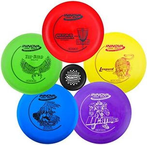 Innova Disc Golf Starter Set –Colors May Vary 160-180g – Disc Golf Putter, Disc Golf Driver, Mid-Range, Frisbee Golf Disc Set, Great Starter Set, Beginner Disc Golf Set