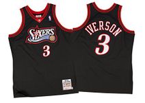 Allen Iverson Philadelphia 76ers Mitchell & Ness Authentic 1997-98 NBA Jersey