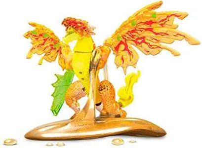 Breakout Beasts Blind Egg Series 6 - Solscorch ~ Identified and Unopened ~ Yellow Dragon with Blower