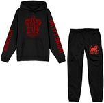 Bioworld Harry Potter Gryffindor Prefect Men's Sweatshirt & Sweatpants Combo Set