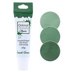 Colour Splash Food Colouring Gel | Forest Green | Highly Concentrated Gels, Easy To Use Squeezy Tubes, Edible Ingredients, Transform Plain Cakes Into Bright, Eye-Catching Creations - Forest Green 25g