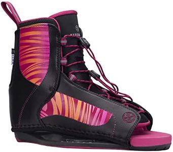 Hyperlite Jinx Womens Wakeboard Bindings Black/Pink 4-8.5