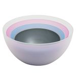 Jaypee Plus, Mixing Bowl, Set of 4, Multicolour (Plastic) Mixing Bowl Microwave Proof(1 pc- 2800ml +1 pc- 2000ml + 1 pc-1200 ml +1 pc- 800ml)