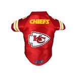 Littlearth Unisex-Adult NFL Kansas City Chiefs Premium Pet Jersey, Team Color, Medium