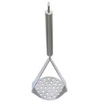 Oc9 Stainless Steel Potato Masher/Pav Bhaji Masher for Kitchen Silver (Pack of 1)