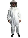 Bee Smart 600 - Heavy Duty Bee Keeping Suit with Removable Round Hat/Veil - Size XXXL