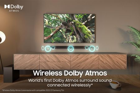 Samsung 3.1.2 Channel Soundbar – HW-Q700C Dolby Atmos Audio