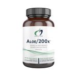 Designs for Health Aloe/200x - 200mg Aloe Vera Extract - Highly Concentrated Aloe Leaf Supplement for GI Support - Non-GMO, Vegetarian Pills (60 Capsules)