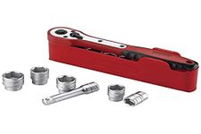 Teng M1212N1 8-24 mm 1/2-Inch Square Drive Basic Socket Set (12-Piece)