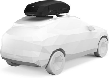 Thule Force 3 Cargo Box M – Black Roof Storage Carrier