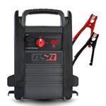 Schumacher DSR116 DSR ProSeries Rechargeable Pro Jump Starter - 12V - Works with Gas and Diesel Vehicles - Includes DC/USB Power for Charging Phones and Tablets Plus 400W Power Inverter, Newer Model
