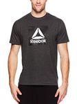 Reebok Men's Graphic Workout Tee - Short Sleeve Gym & Training Activewear T Shirt