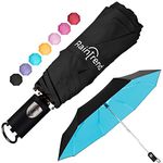 Blue Umbrella Sun Umbrella uv Protection Portable Umbrella Compact Folding Umbrella Small Umbrella Auto Umbrella Car Umbrella Womens Umbrella Automatic Umbrella Collapsible Umbrella Travel Size Umbrella Lightweight Umbrella