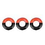 3Pcs Golf Weighted Swing Ring, Golf Warm Up Swing Donut Driver Head Weight Ring for Training and Practice Golf Golf Club Donut Weights Golf Club Weights