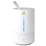 Bubos Humidifier for Large Room, 4L Top Fill Cool Mist Humidifiers for Bed Room,Quiet Ultrasonic Humidifier for Baby, Adjustable Mist Level, 360 Degree Nozzle, with Essential Oil Tray,Auto Shut-off