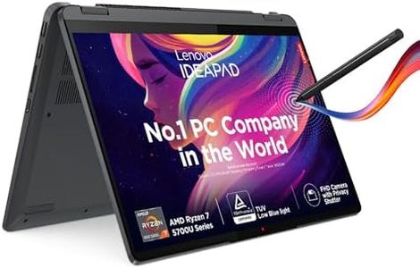 Lenovo IdeaPad Flex 5 Ryzen 7 5700U 14" (35.5cm) WUXGA+ IPS 2-in-1 Laptop (16GB/512GB SSD/Win 11/Office 2021/Backlit KB/Fingerprint/FHD Camera/Alexa/3 Month Game Pass/Storm Grey/1.5Kg), 82R900HFIN
