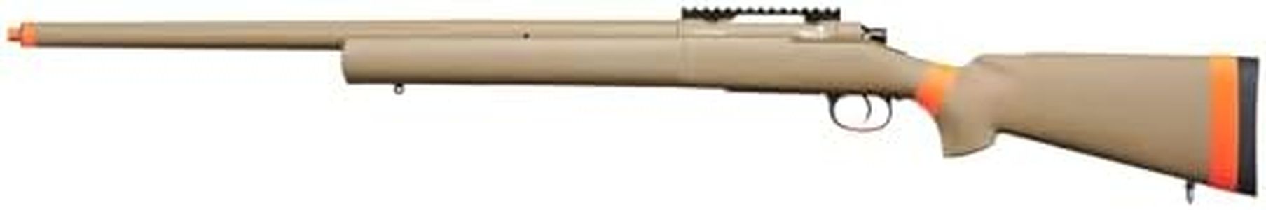 Lancer Tactical M24 Bolt Action Spring Powered Sniper Airsoft Rifle (Threaded)-California Compliant Up to 500 FPS