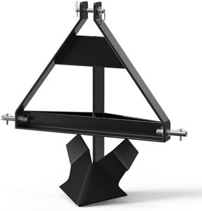 Garvee Middle Buster for Category Plow 3-Point Hitch, Heavy Duty Middle Buster Quick Hitch Tractors Steel Furrowing Plow Mechanical Plowing, Soil Tiller
