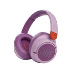 JBL JR 460NC On-Ear Wireless Headphones for Children with Sound Safe Technology and Lightweight Padded Design, Pink