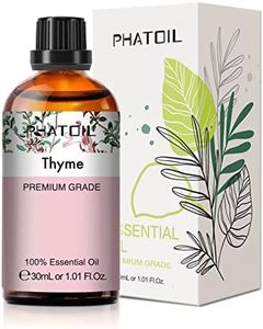 PHATOIL Thyme Essential Oil 30ML, Essential Oils for Diffuser, Humidifier, Aromatherapy, DIY Candle, Soap and Scented Products Making