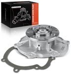 A-Premium Water Pump W/Gasket [DOHC, 6Cyl 2.8 3.0 3.6L] Compatible with Chevy & GMC & Cadillac & Buick & Pontiac & Saab & Suzuki & Saturn, for Camaro, Equinox, Colorado, SRX, LaCrosse, Allure & More