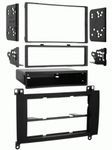 Carxtc Double or Single Din Install Car Stereo Dash Kit for a Aftermarket Radio Fits 2008-2013 Freightliner Sprinter w/Sound 20/50 Radio Trim Bezel is Black
