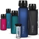 720°DGREE Fruit Infuser Tritan Sports Water Bottle | 1000ml | Sapphire Blue