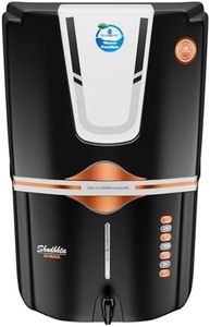 AQUA D PURE 12L Multi-Stage RO Water Purifier with Zinc Copper Alkaline Filter, UV, UF, TDS Controller with Multiple Water Source Compatibility & Energy Saving Mode, Best for Home and Office, Silver