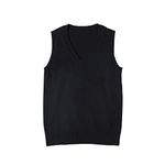 Womens Black Sweater Vest