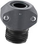 Gilmour 01M Polymer Male Thread Garden Hose Repair Mender - 10 Pack