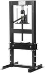 6 Ton H Frame Hydraulic Shop Press,Floor Press with Adjustable Height Stamping Plates,Built in Relief Valve for Bending Straightening Bearings u Joints Car Repair Professional Use 18.9"×15.75"×36.8"