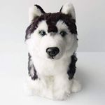 SIBERIAN HUSKY SOFT AND CUDDLY TOY