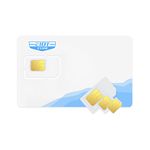 EIOTCLUB Prepaid 4G LTE SIM Card, No Contract Wireless, USA Compatible with Nationwide Networks for Security, Hunting Trail Game Cameras - Data Only