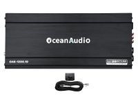 OceanAudio OAE-1200.1D Monoblock Class D Amplifier with Remote Subwoofer Level Control, 2400W - RMS Power @4Ω 1 * 480W @2Ω 1 * 800W @1Ω 1 * 1200W Max Power @1Ω 1 * 2400W