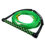 Obcursco 75 ft Wakeboard Rope, 4 Section Dyneema Watersport Rope with EVA Handle for Wakeboard, Water Ski and Kneeboard