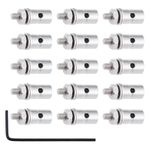 AllinRC Adjustable RC Airplane Pushrod Connector Linkage Stoppers Dia1.8mm RC Model Plane Replacement(25PCS)