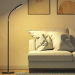 IPARTS Expert Modern LED Floor Lamp, Cordless Standing Tall Floor Lamp for Living Room, Bedroom, Home Office Home Decor