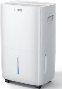 GRIDR 4500 Sq.Ft Energy Star Dehumidifiers for Home with Pump, Max 80 Pint/D(Standard 50Pint/D) Dehumidifier with Drain Hose, 8L Water Tank, Intelligent Humidistat, for Basement, Bedroom, Bathroom