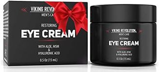 Viking Revolution Men's Eye Cream - Natural Anti-Aging, Dark Circle Treatment, Reduces Puffiness & Crowsfeet - 6ml